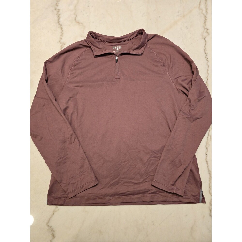 Rhone Session Pullover Mens large Performance Golf 1 /4 Zip Stretch casual